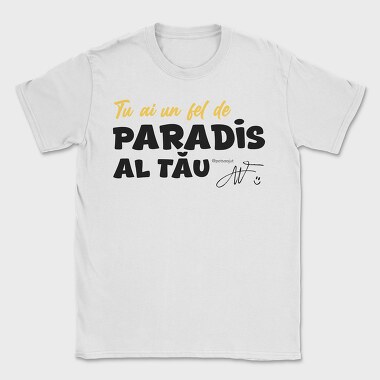 Paradis, Tricou Barbati (Unisex)