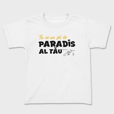 Paradis, Tricou Copii