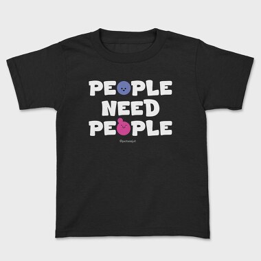 People Need People Alb, Tricou Copii