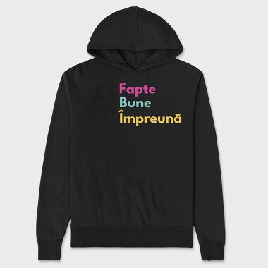 Faptebuneîmpreună, Hanorac Oversize Barbati (Unisex)
