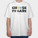 Choose To Care, Tricou Oversize Barbati (Unisex)