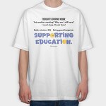 Supporting Education, Tricou Oversize Barbati (Unisex)