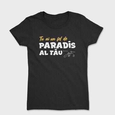 Paradis Alb Galben, Tricou Femei