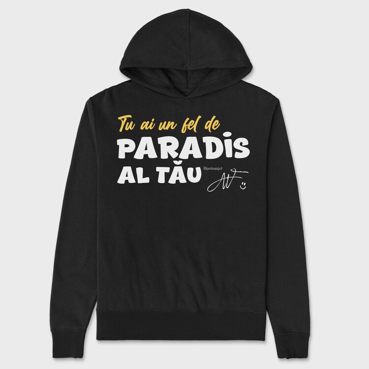 Paradis Alb Galben, Hanorac Oversize Barbati...