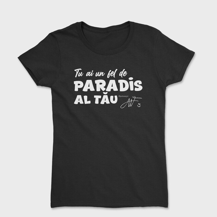 Paradis Alb, Tricou Femei