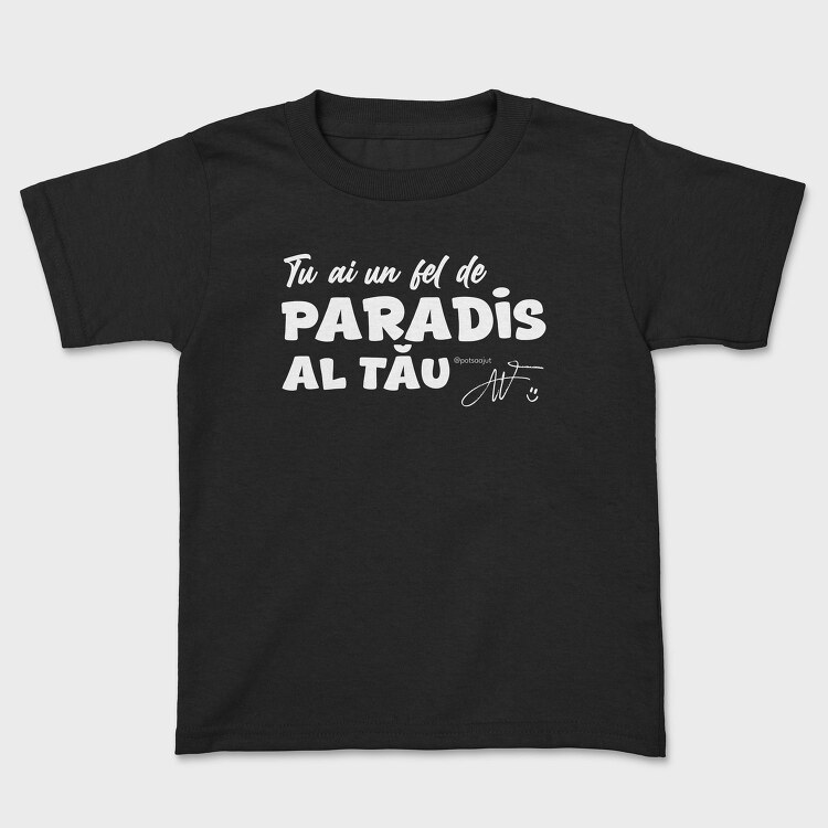 Paradis Alb, Tricou Copii